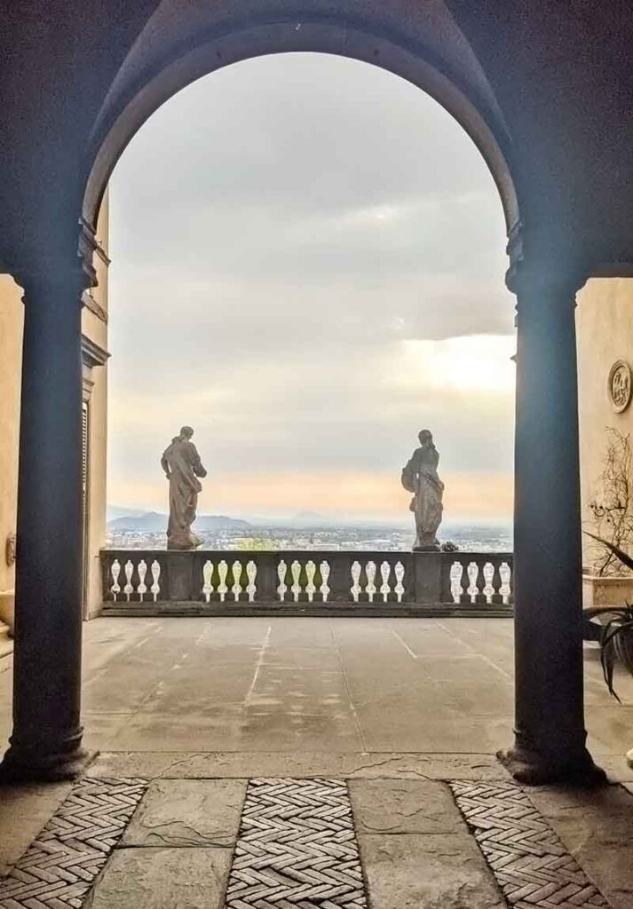 vista bergamo dall'alto